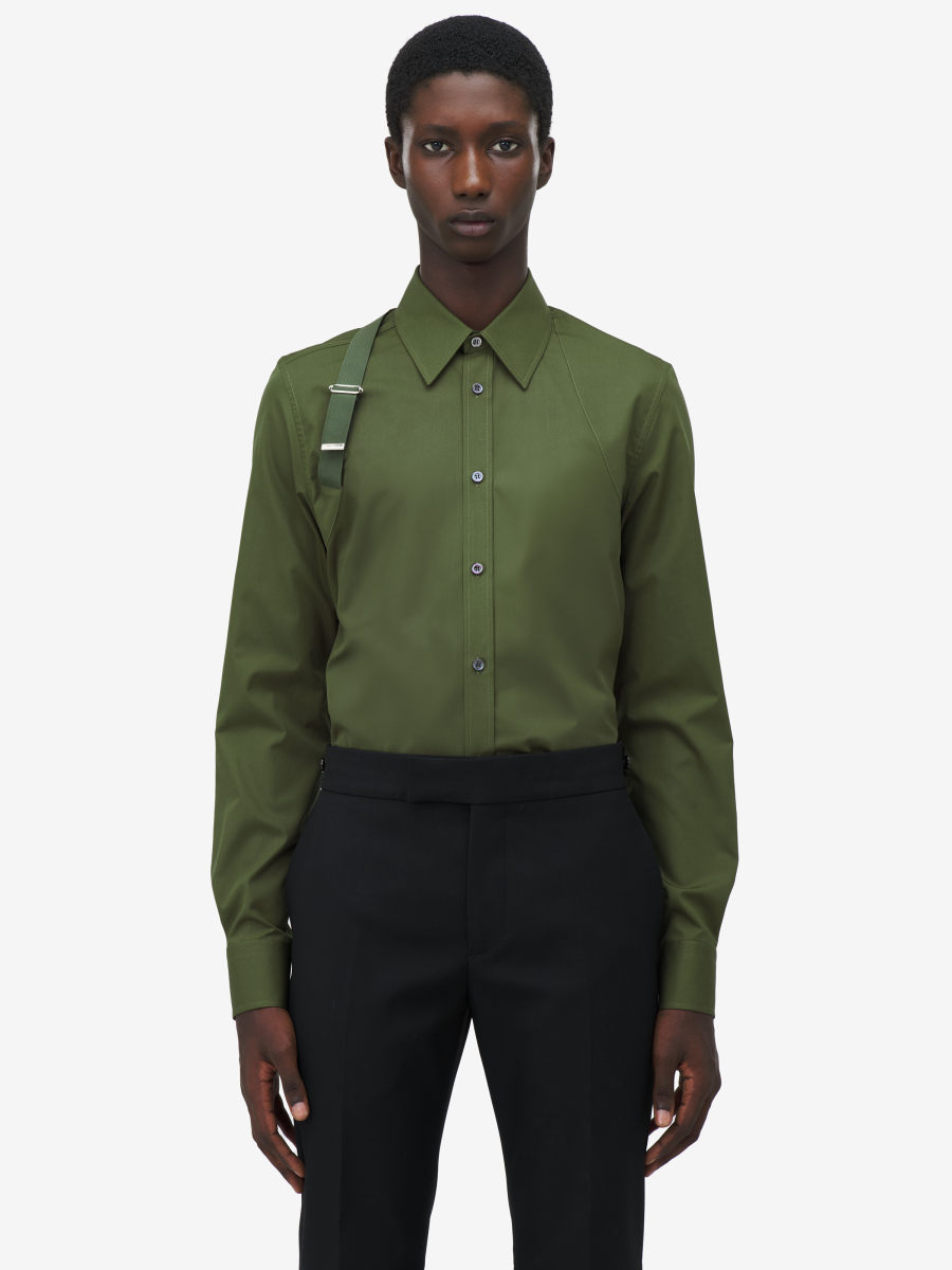 ALEXANDER MCQUEEN - Harness Shirt - Item 828170QNAAD3034